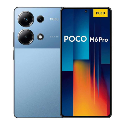 گوشی موبایل Xiaomi مدل (Poco M6 Pro (RAM 12 ظرفیت 512GB - آبی