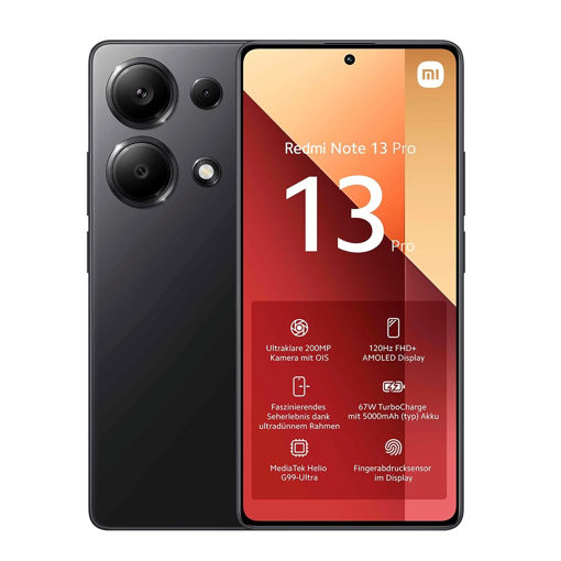 گوشی موبایل Xiaomi مدل (Redmi Note 13 Pro (RAM 12 ظرفیت 256GB - مشکی
