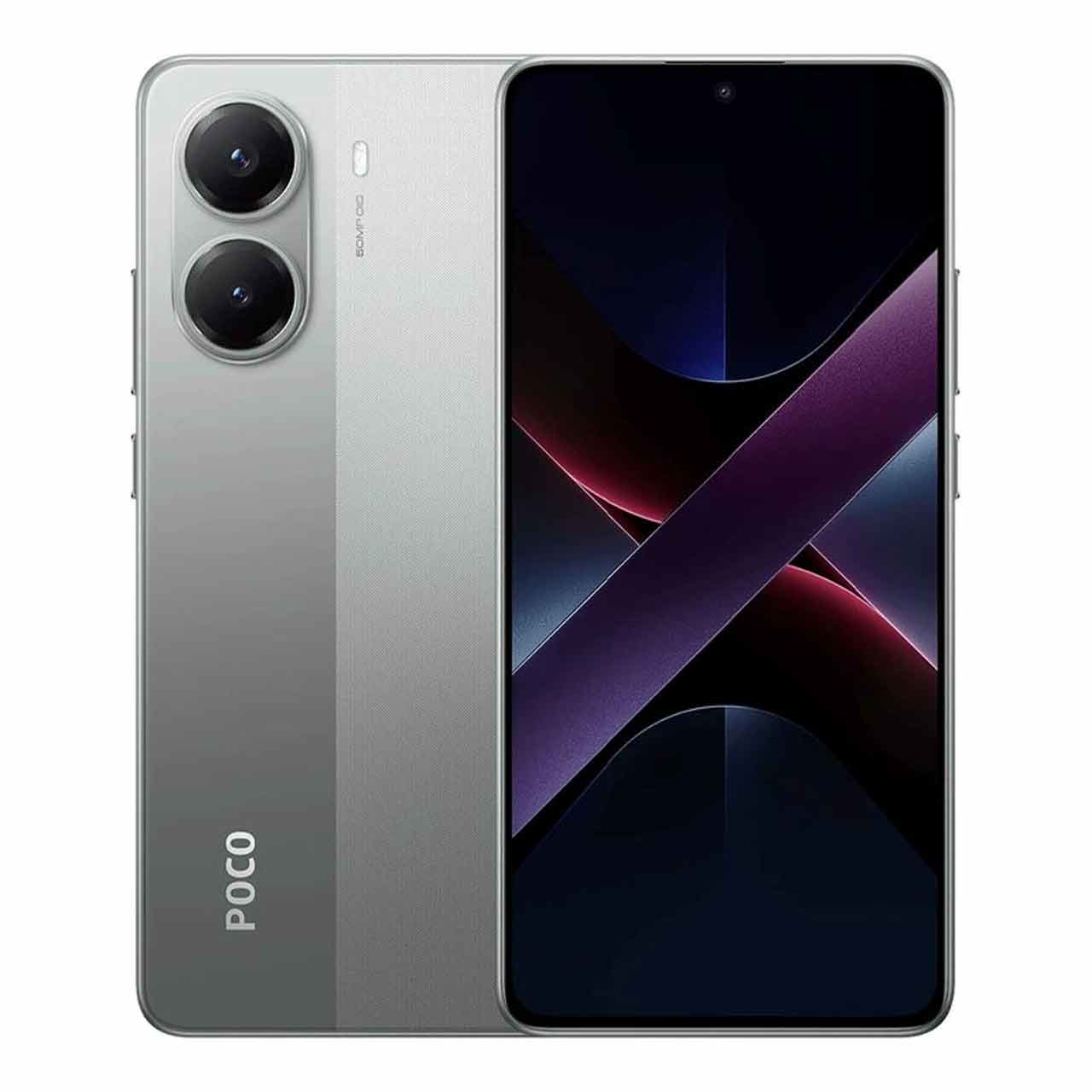 گوشی موبایل Xiaomi مدل (Poco X7 5G (RAM 12 ظرفیت 512GB - نقره ای
