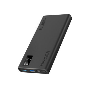 پاوربانک Promate 10W 10000mAh مدل Bolt-10Pro - مشکی
