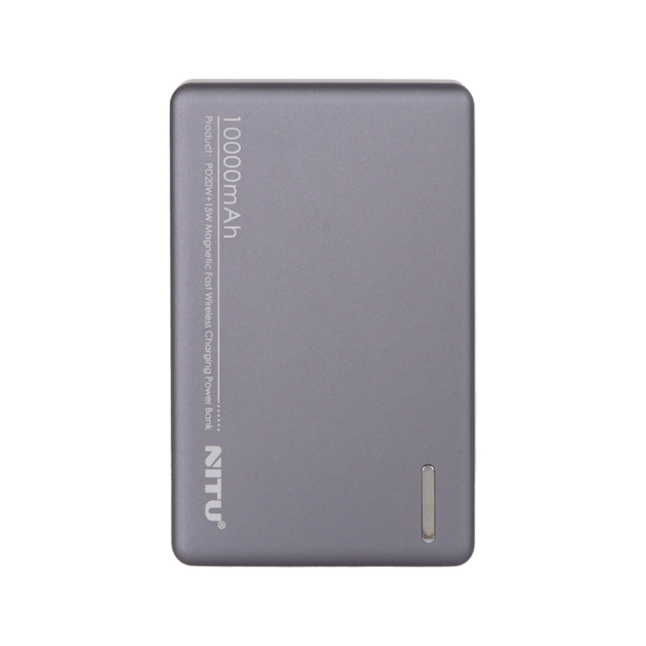 پاوربانک (PD و فست شارژ) Nitu 20W 10000mAh مدل NPB31 - خاکستری