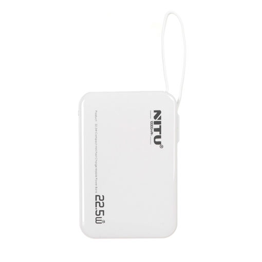 پاوربانک (فست شارژ) Nitu 22.5W 10000mAh مدل NPB34 - سفید