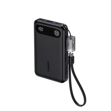 پاوربانک (PD و فست شارژ) Anker 22.5W 10000mAh مدل A1257 - مشکی