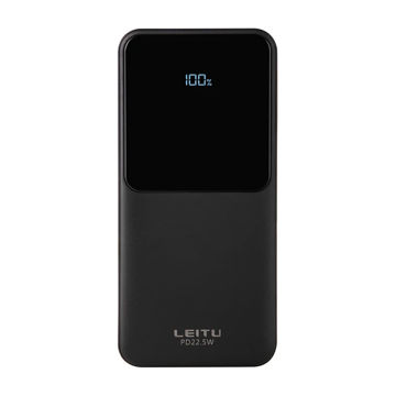 پاوربانک (PD و فست شارژ) Leitu 22.5W 20000mAh مدل LP-54 - مشکی - DST (گارانتی شش ماهه)