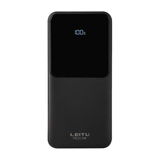 پاوربانک (PD و فست شارژ) Leitu 22.5W 20000mAh مدل LP-54 - مشکی - DST (گارانتی شش ماهه)