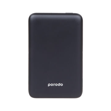 پاوربانک (PD و فست شارژ) Porodo 20W 10000mAh مدل PD-PBFCH034-GY - خاکستری