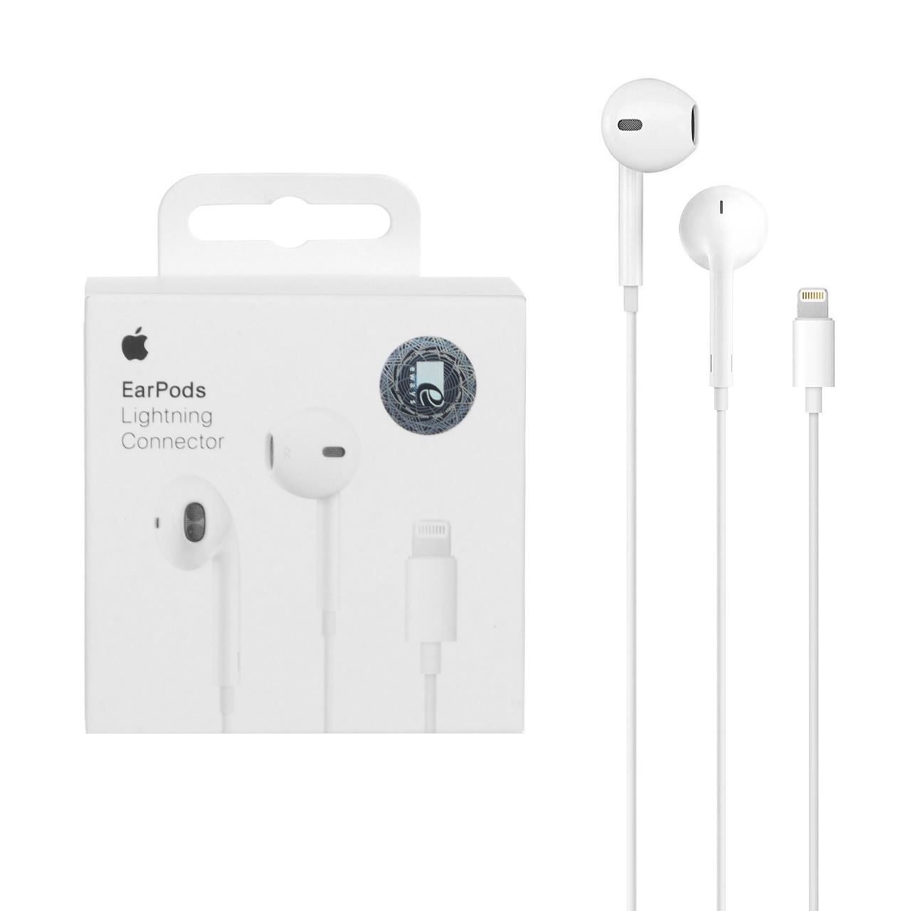 هندزفری با سیم آیفون 8 مدل A1748 - سفید - اصلی (گارانتی شش ماهه شرکتی)