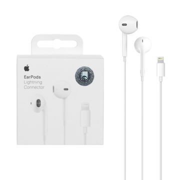 هندزفری با سیم آیفون 8 مدل A1748 - سفید - اصلی (گارانتی شش ماهه شرکتی)