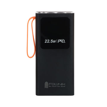 پاوربانک (PD و فست شارژ) Fownix 22.5W 20000mAh مدل G01 - مشکی