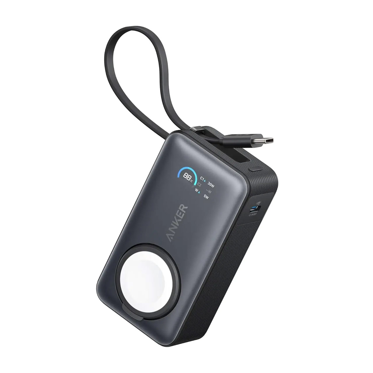پاور بانک فست شارژ ANKER 10000mAh مدل A1657H11 35W - مشکی