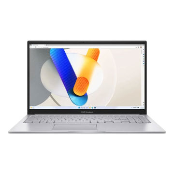 لپ تاپ ایسوس 15.6 اینچی FHD مدل Intel i7 - VivoBook F1504VA-NJ826 رم 8GB حافظه 512GB SSD گرافیک Integrated - نقره ای - Windows 11 (به همراه کیف)