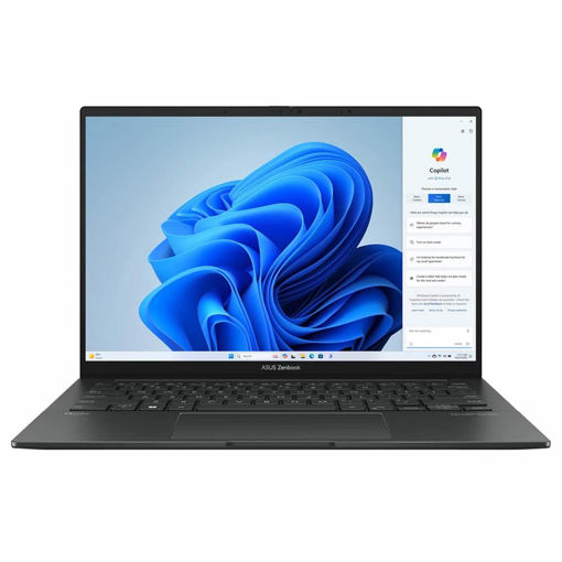 لپ تاپ ایسوس 14 اینچی WUXGA مدل Intel Core Ultra 7 - Zenbook OLED Q425MA-U71TB رم 16GB حافظه 1TB SSD گرافیک Intel Arc - خاکستری - ارتقاء یافته - Windows 11 (به همراه کیف)