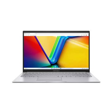 لپ تاپ ایسوس 15.6 اینچی FHD مدل Intel i5 - VivoBook X1504VA-NJ380 رم 16GB حافظه 512GB SSD گرافیک Integrated - نقره ای - ارتقاء یافته - Windows 11 (به همراه کیف)