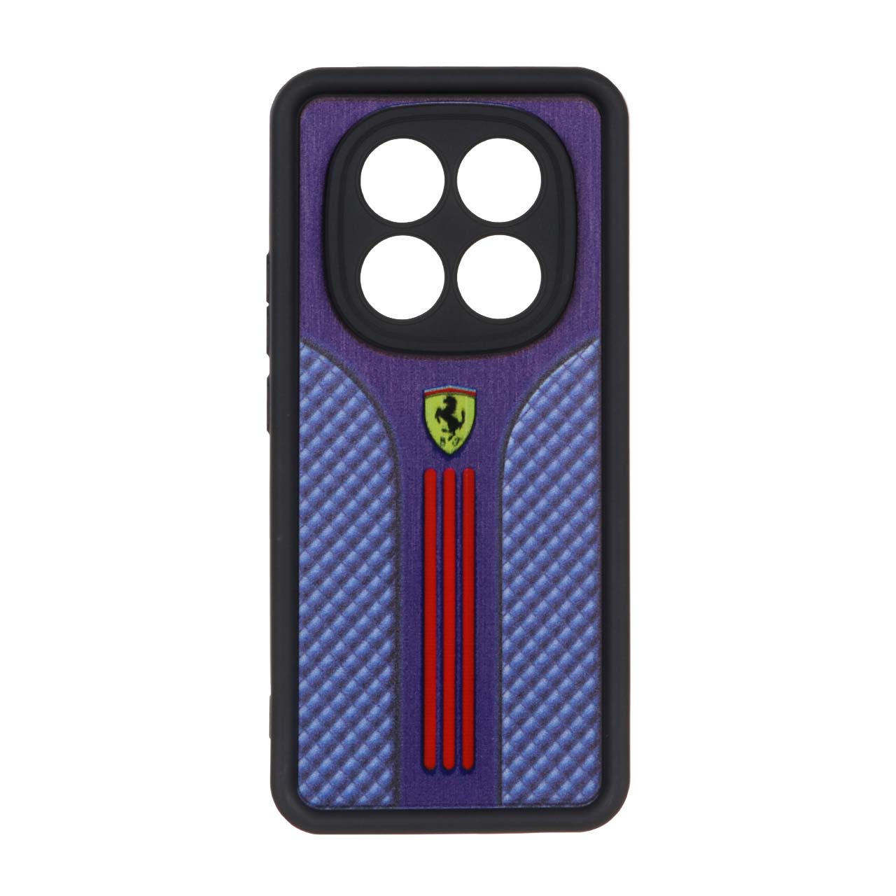 قاب Solid Case طرح فراری Xiaomi Redmi Note 14 Pro 4G - آبی کاربنی
