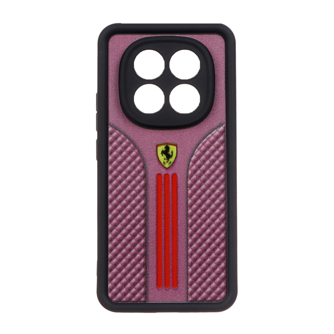 قاب Solid Case طرح فراری Xiaomi Redmi Note 14 Pro Plus 5G - بنفش