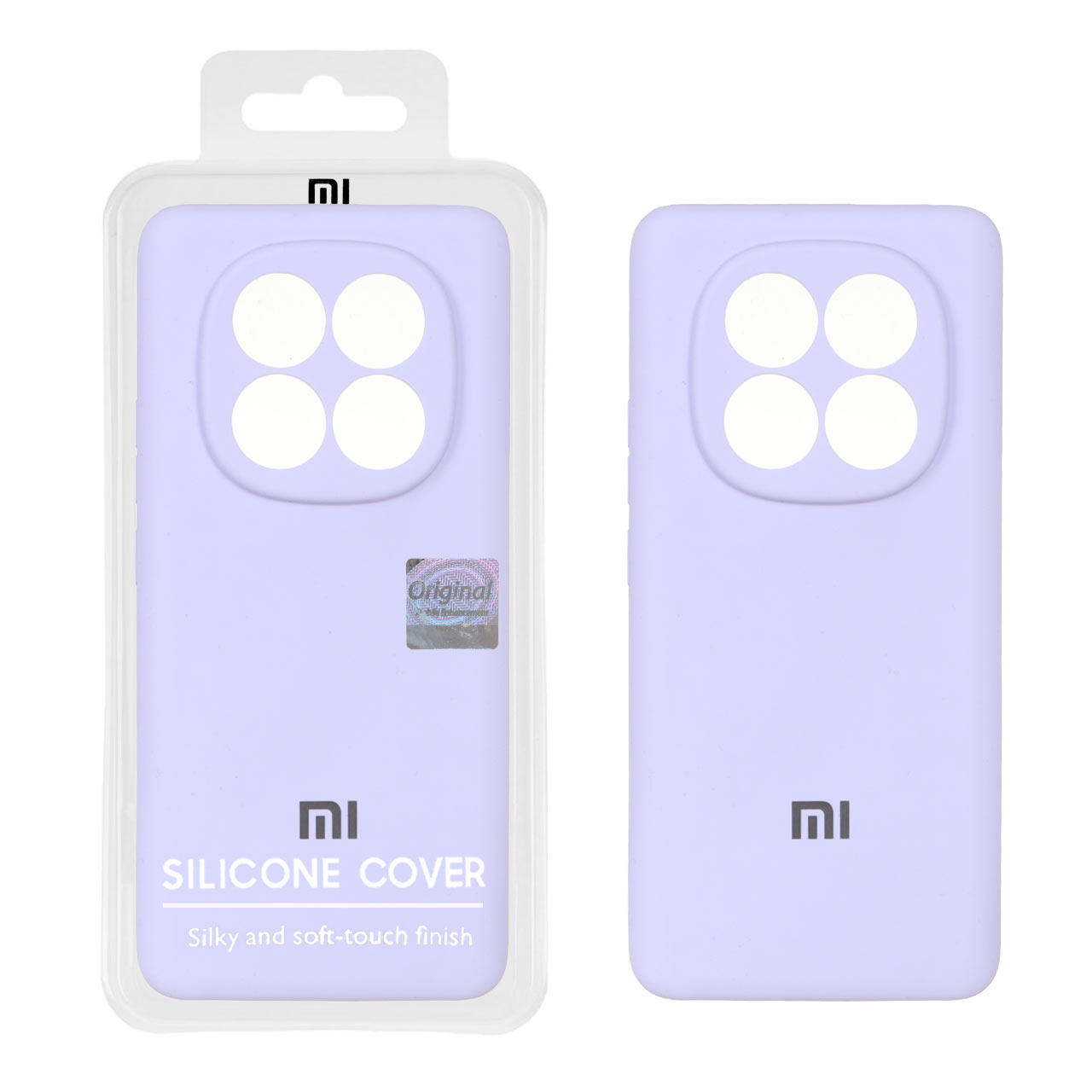 قاب سیلیکونی پاک کنی اورجینال Master Quality مدل Xiaomi Redmi Note 14 Pro 5G / Redmi Note 14 Pro Plus 5G - یاسی