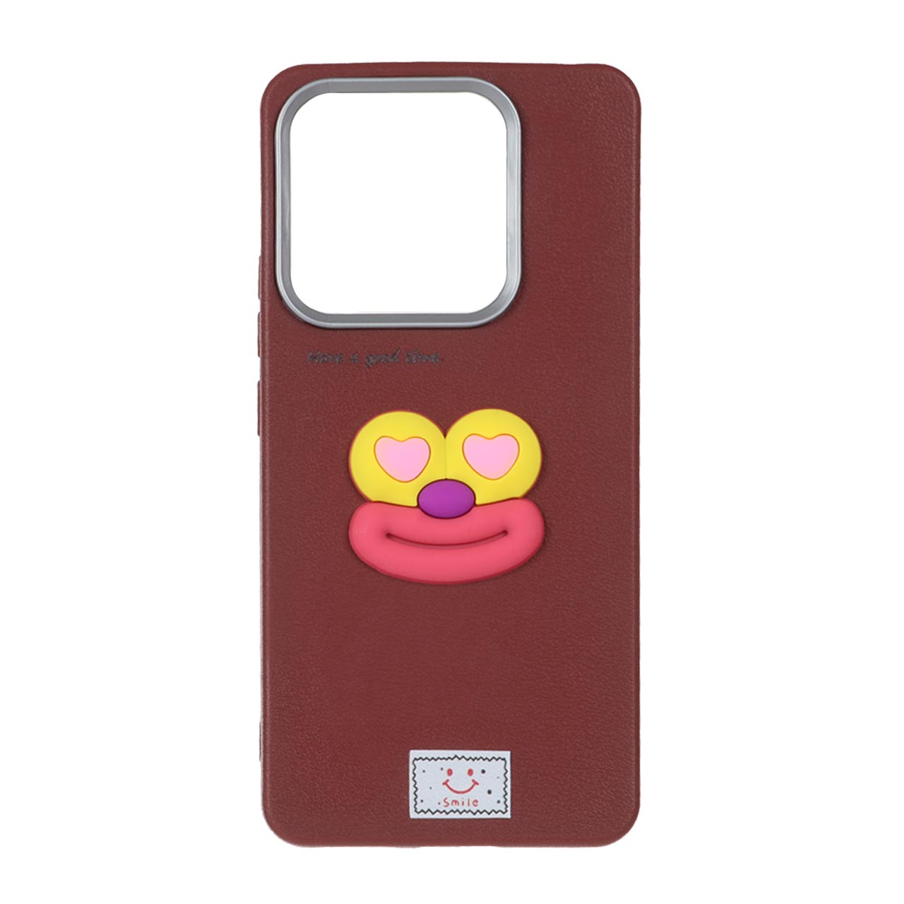 قاب Texture جوکر Xiaomi Redmi Note 14 4G - عسلی