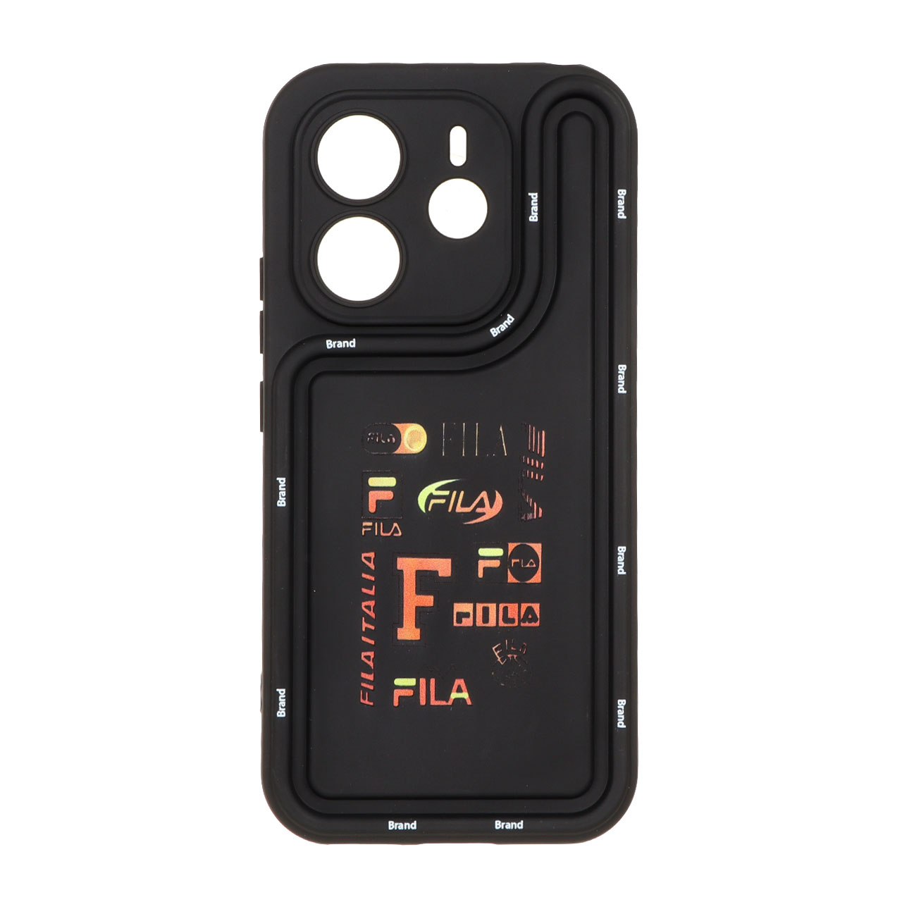 قاب Solid Case منحنی Brand مدل Xiaomi Redmi Note 14 4G