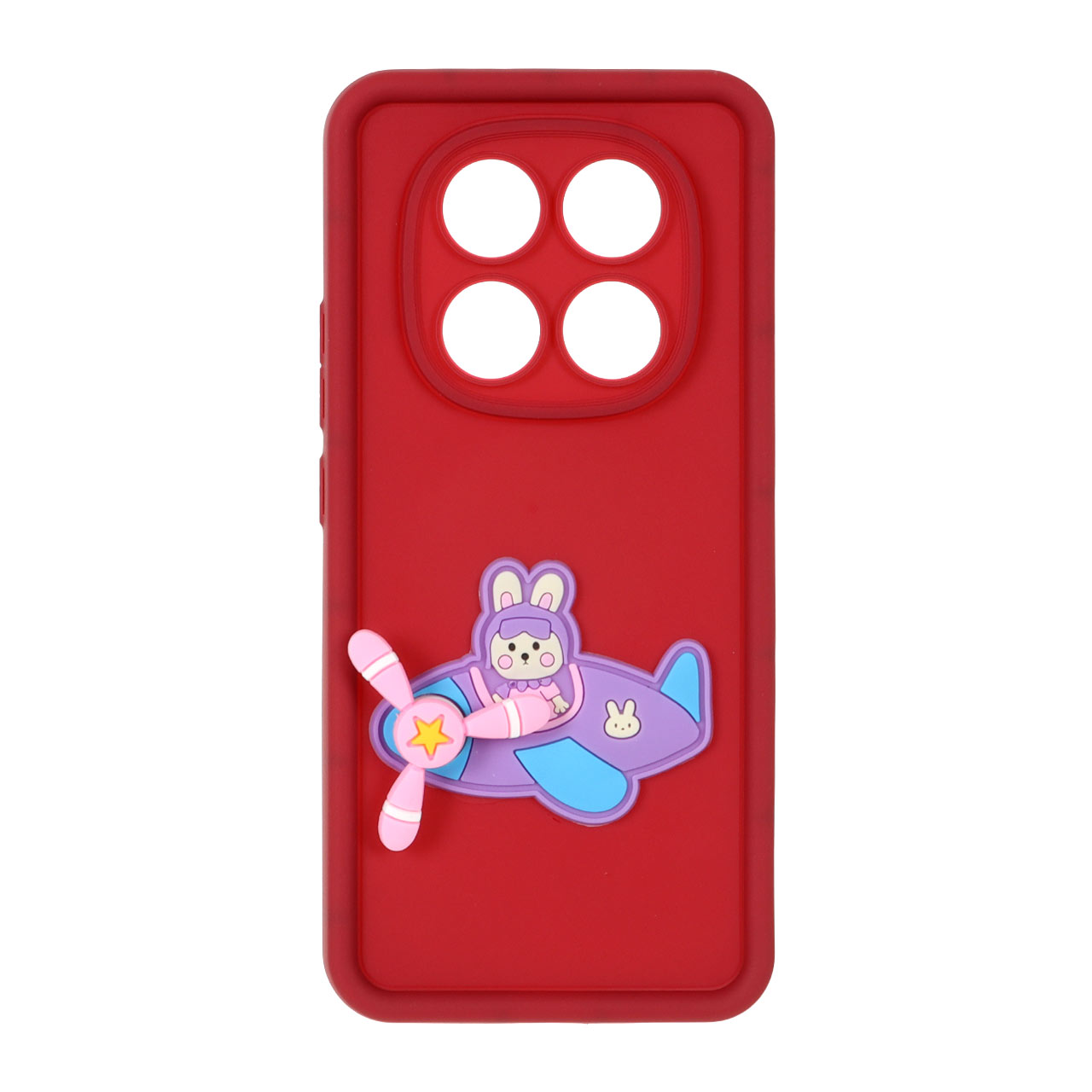 قاب Solid Case عروسکی اسپینری Xiaomi Redmi Note 14 Pro 5G / Redmi Note 14 Pro Plus 5G