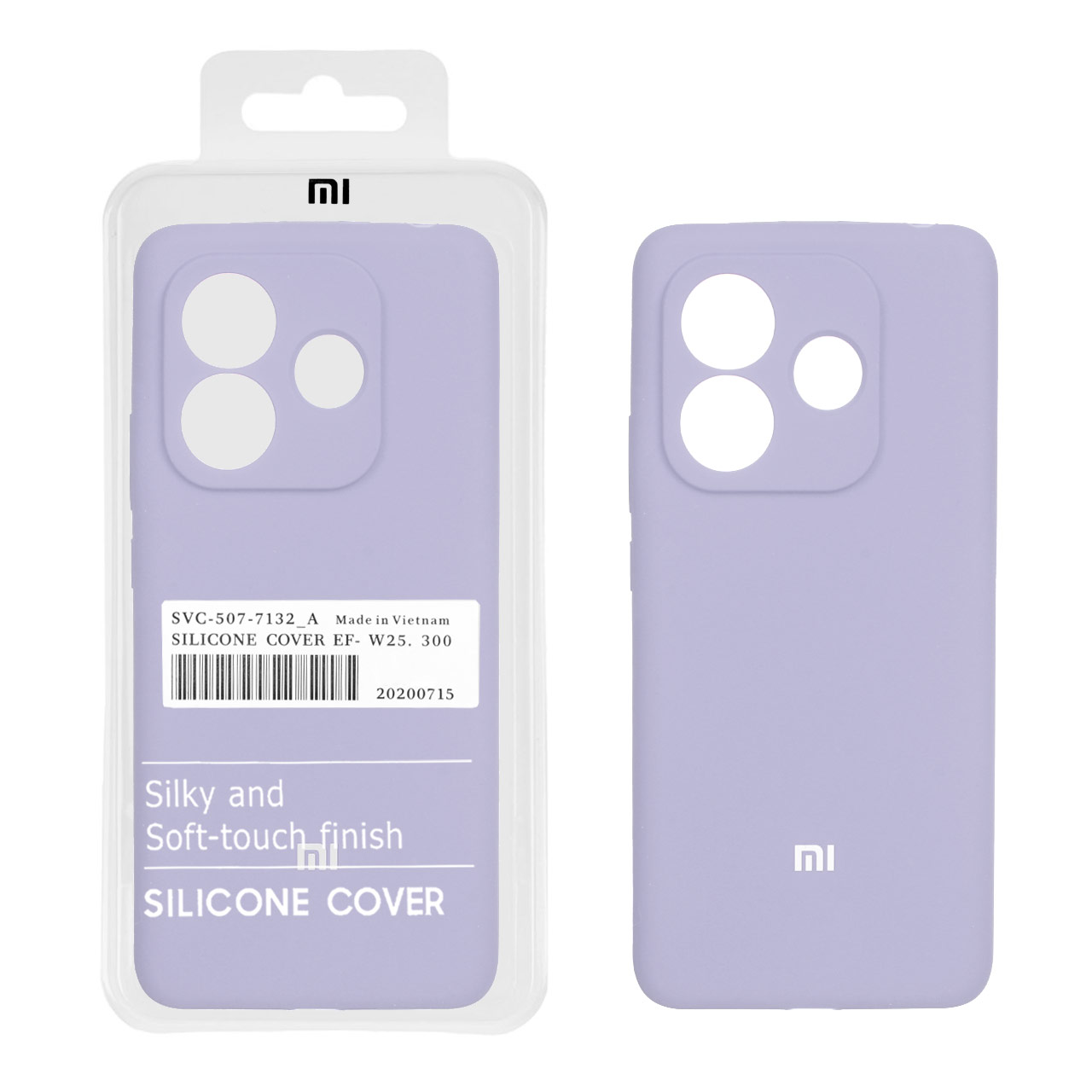 قاب سیلیکونی پاک کنی اورجینال درجه یک Xiaomi Redmi Note 14 4G - یاسی