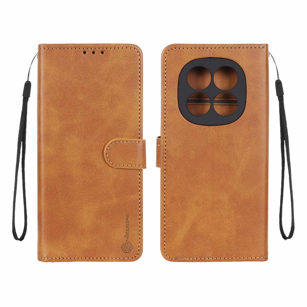 کیف موبایل مگنتی Nillkin مدل Xiaomi Redmi Note 14 Pro 5G / Redmi Note 14 Pro Plus 5G - عسلی