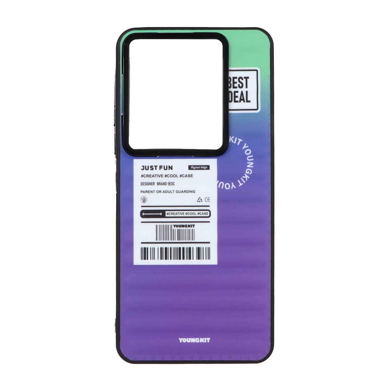 قاب مات Youngkit طرح دار Xiaomi Redmi Note 14 5G