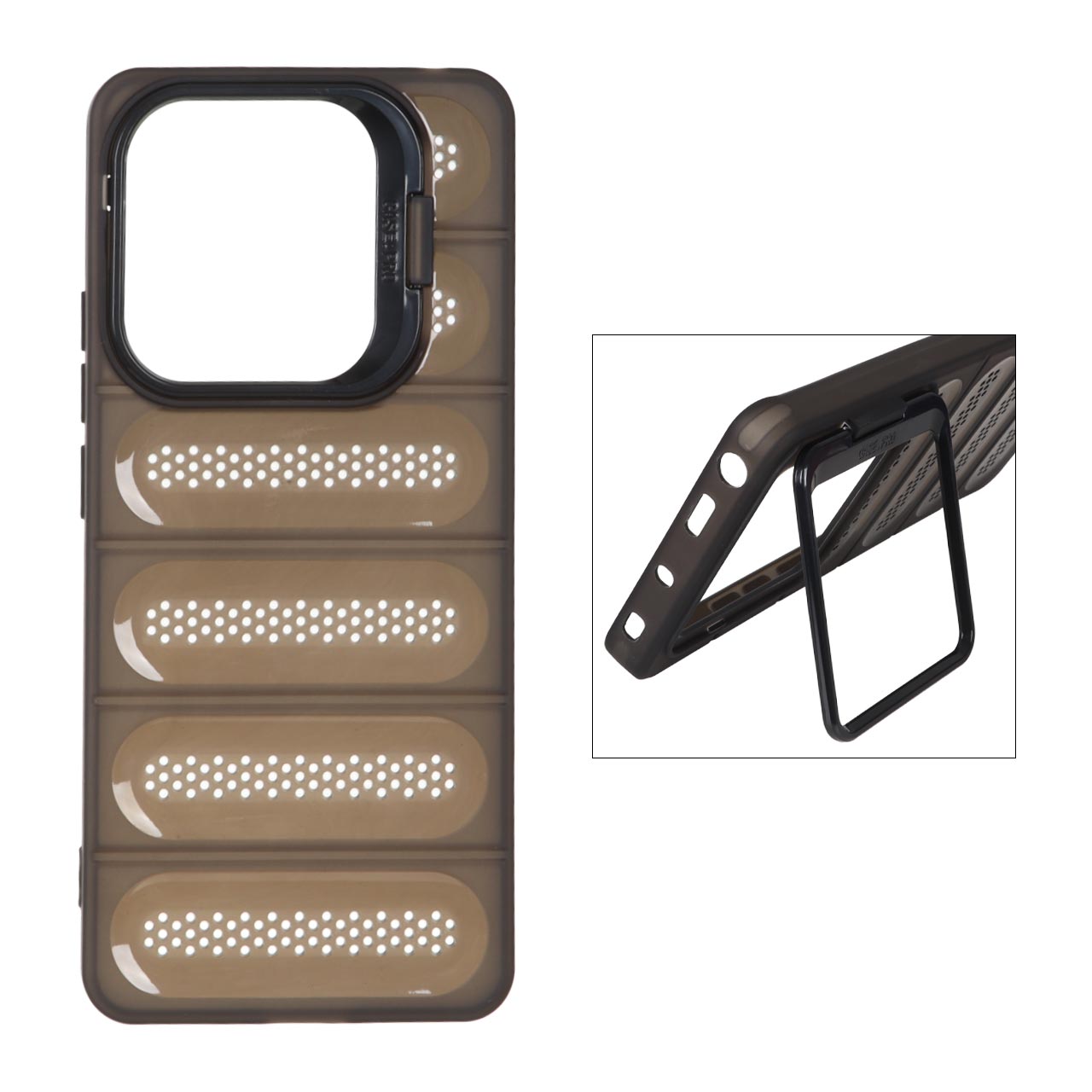 قاب Case Pro استندشو Mesh مدل Xiaomi Redmi Note 14 4G - مشکی