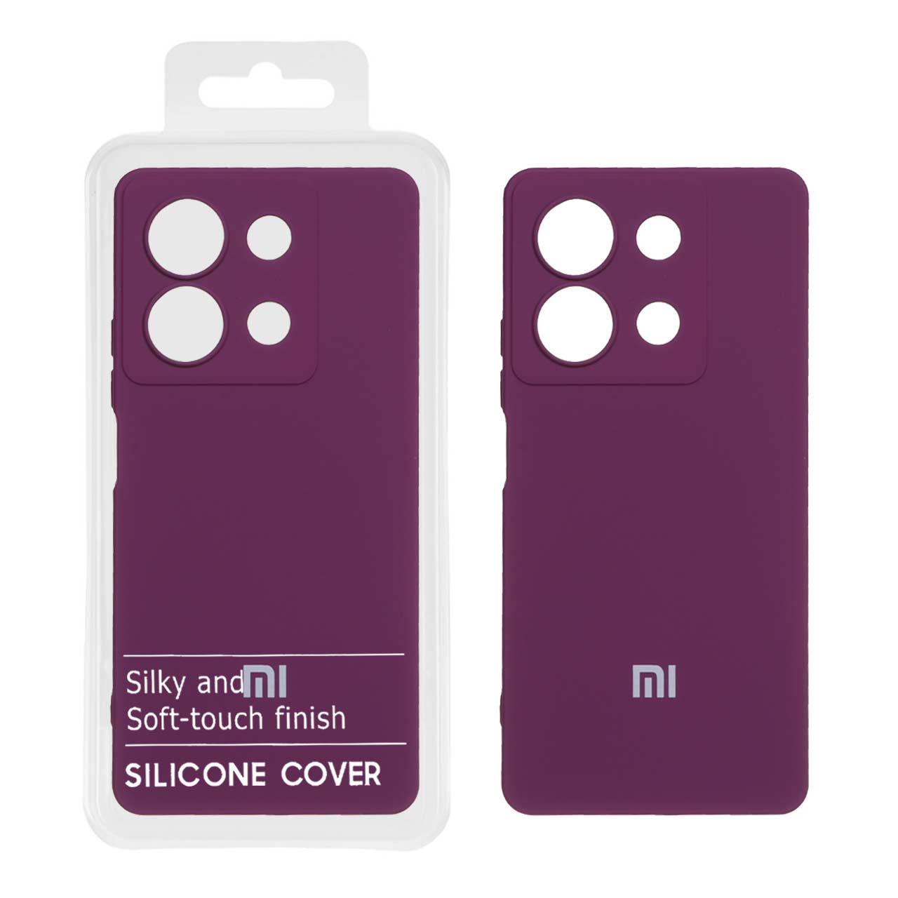 قاب سیلیکونی HighCopy مدل Xiaomi Redmi Note 13 4G - ارغوانی