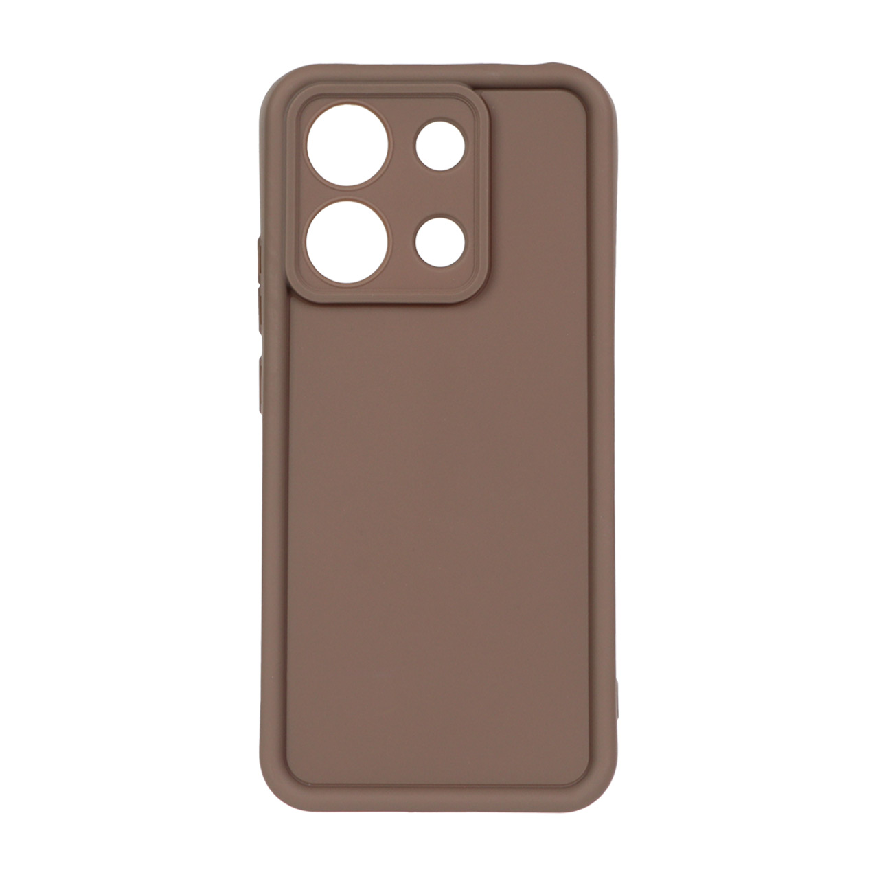 قاب Solid Case مدل Xiaomi Redmi Note 13 4G - قهوه ای
