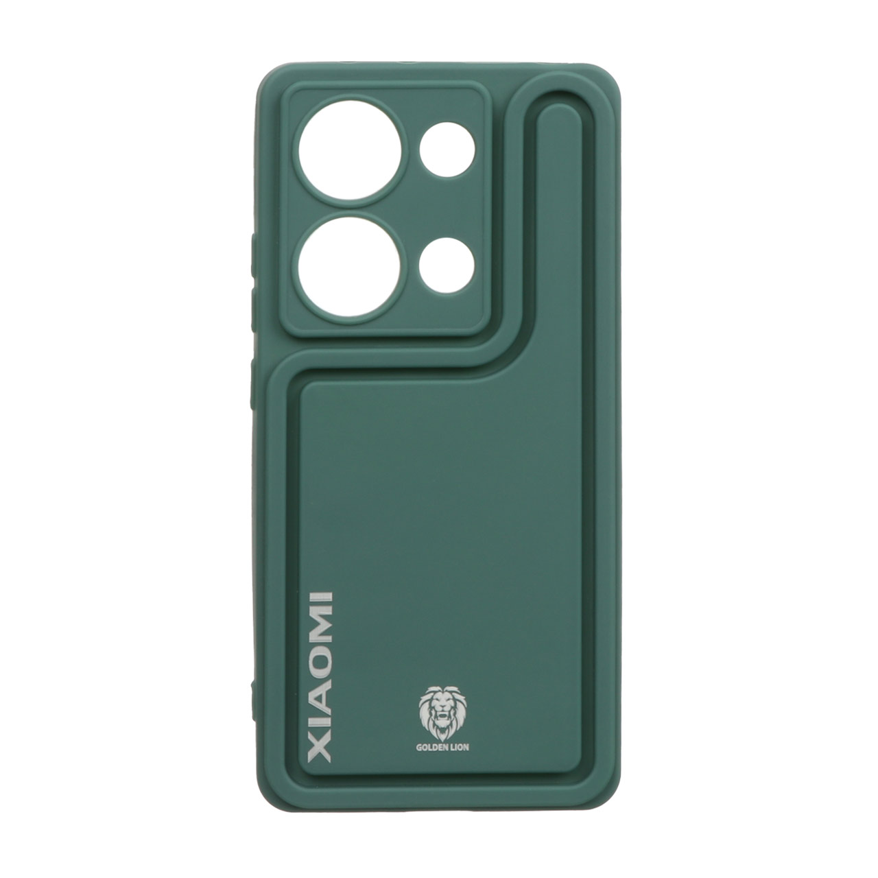 قاب Solid Case منحنی Golden Lion مدل Xiaomi Redmi Note 13 Pro 4G / Poco M6 Pro 4G- سبز