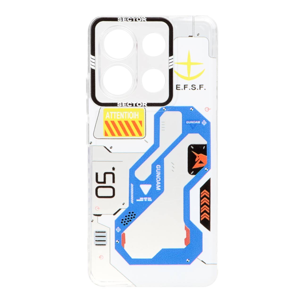 قاب ژله ای طرح دار SECTOR مدل Xiaomi Redmi Note 13 4G