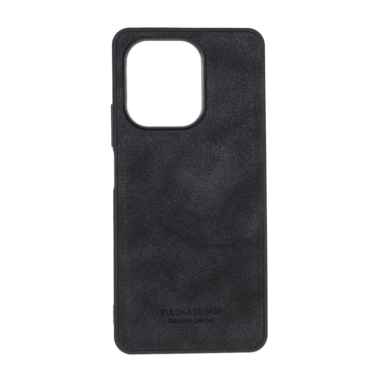 قاب طرح چرم Puloka Design مدل Xiaomi Redmi Note 13 4G - مشکی