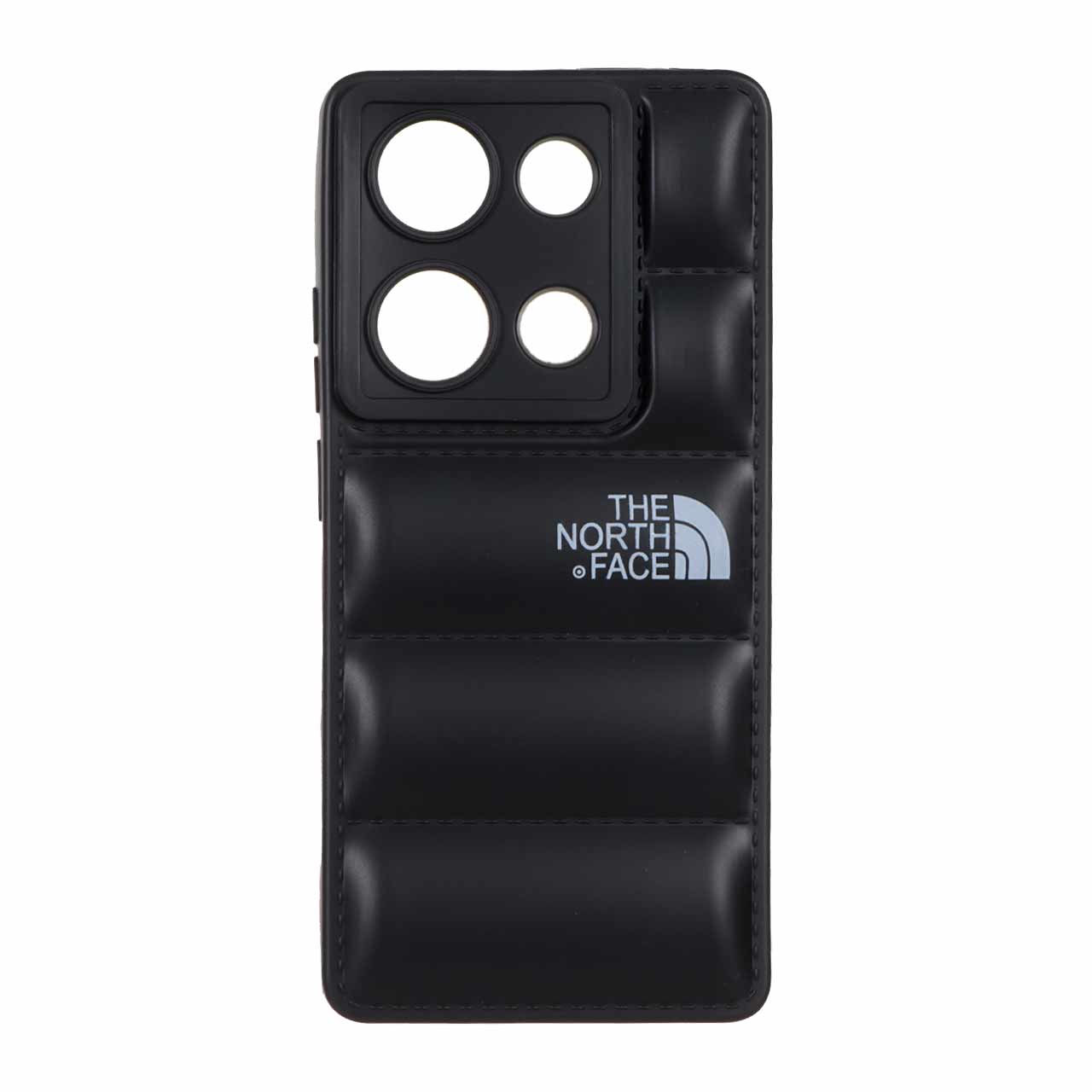 قاب پافر North Face مدل Xiaomi Redmi Note 13 Pro 4G / Poco M6 Pro 4G - مشکی