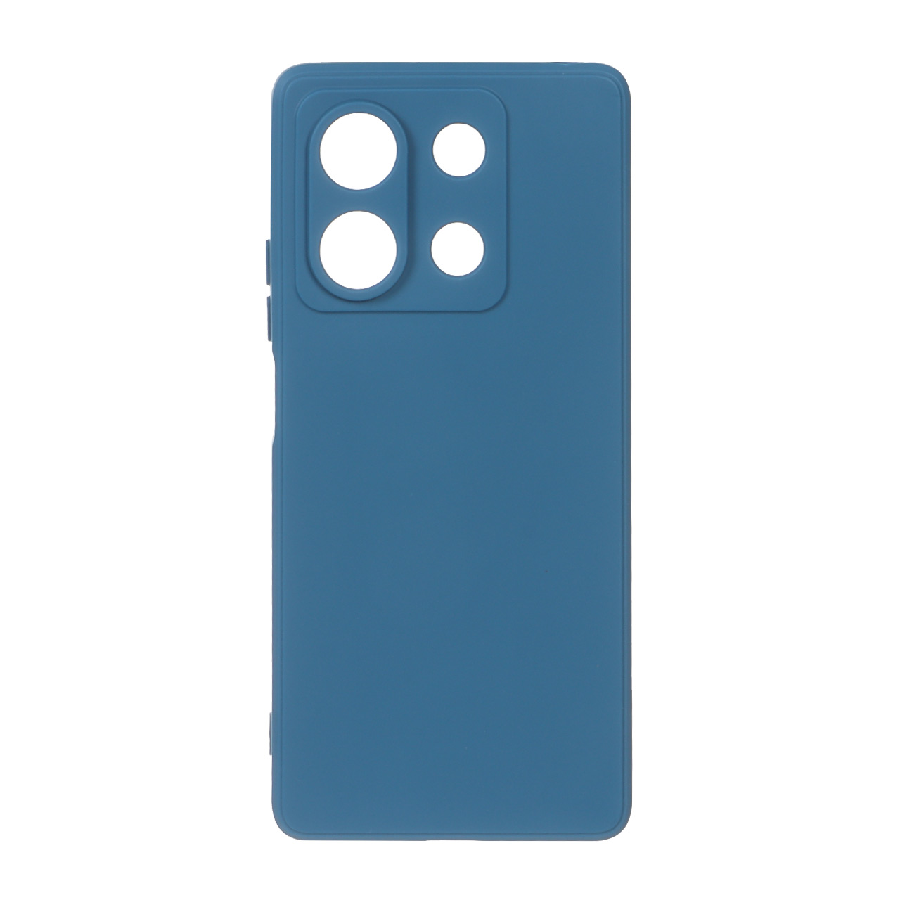 قاب TPU داخل مخمل درجه یک Xiaomi Redmi Note 13 5G - سرمه ای