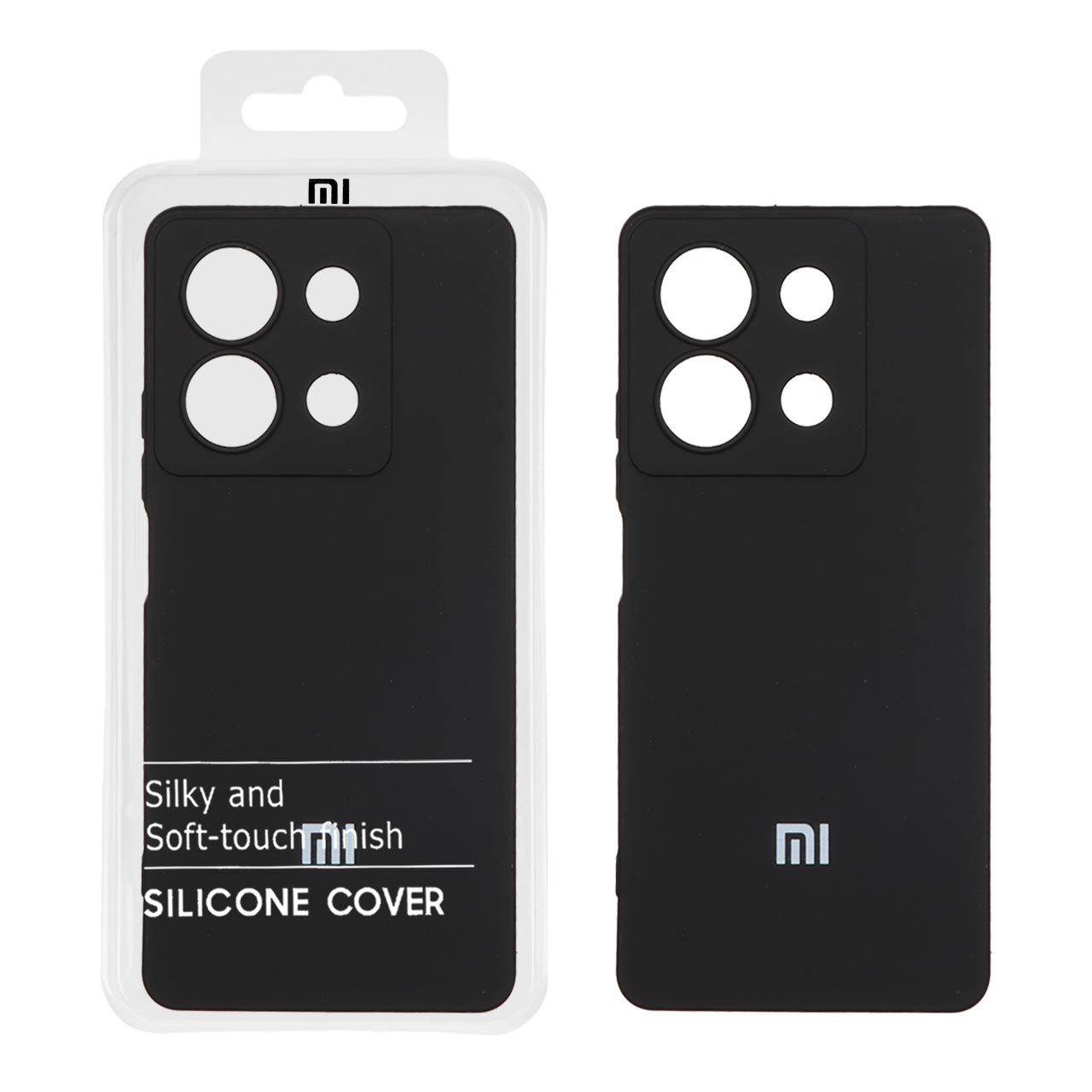 قاب سیلیکونی HighCopy مدل Xiaomi Redmi Note 13 4G - مشکی