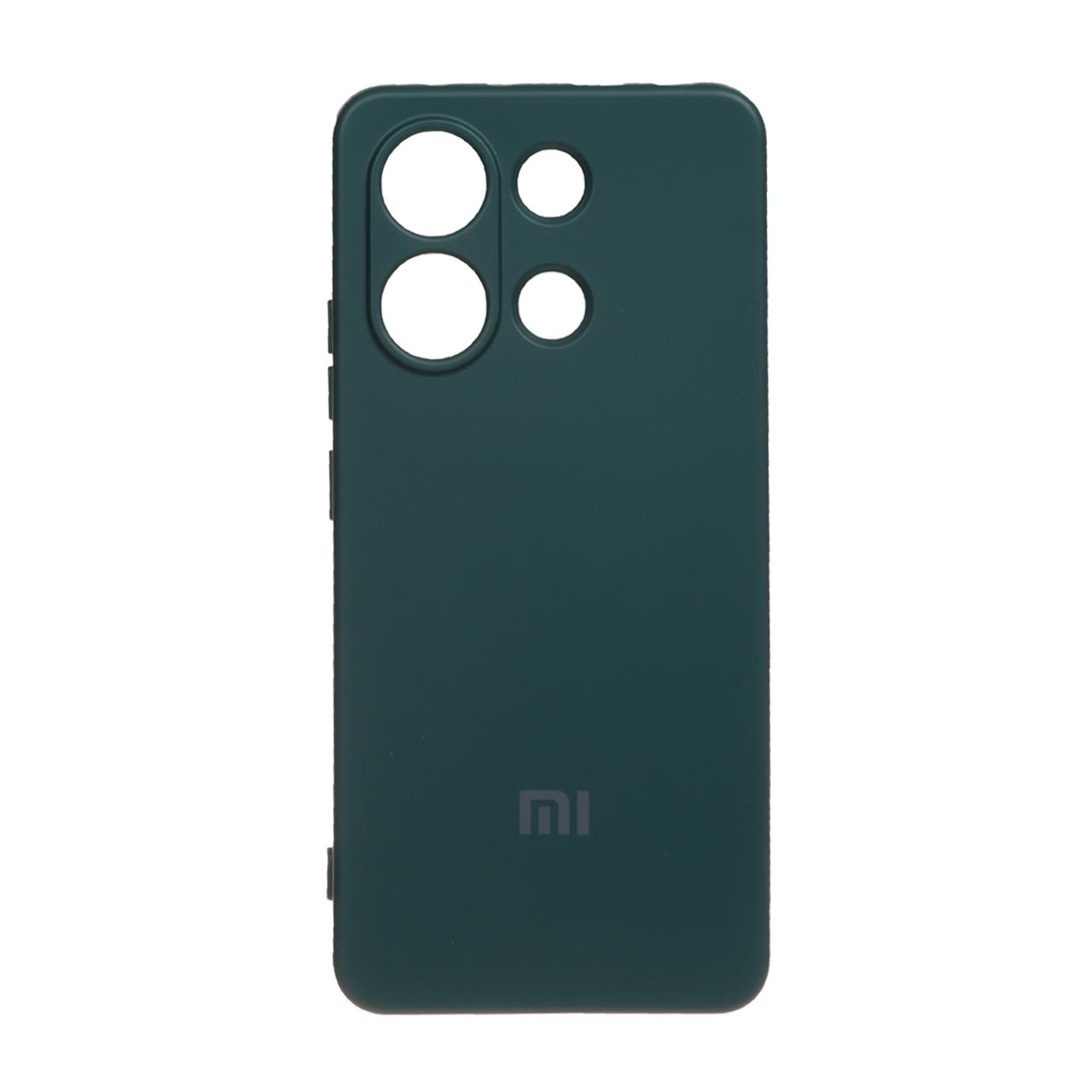 قاب سیلیکونی High-Copy لوگودار Xiaomi Redmi Note 13 4G - سبز