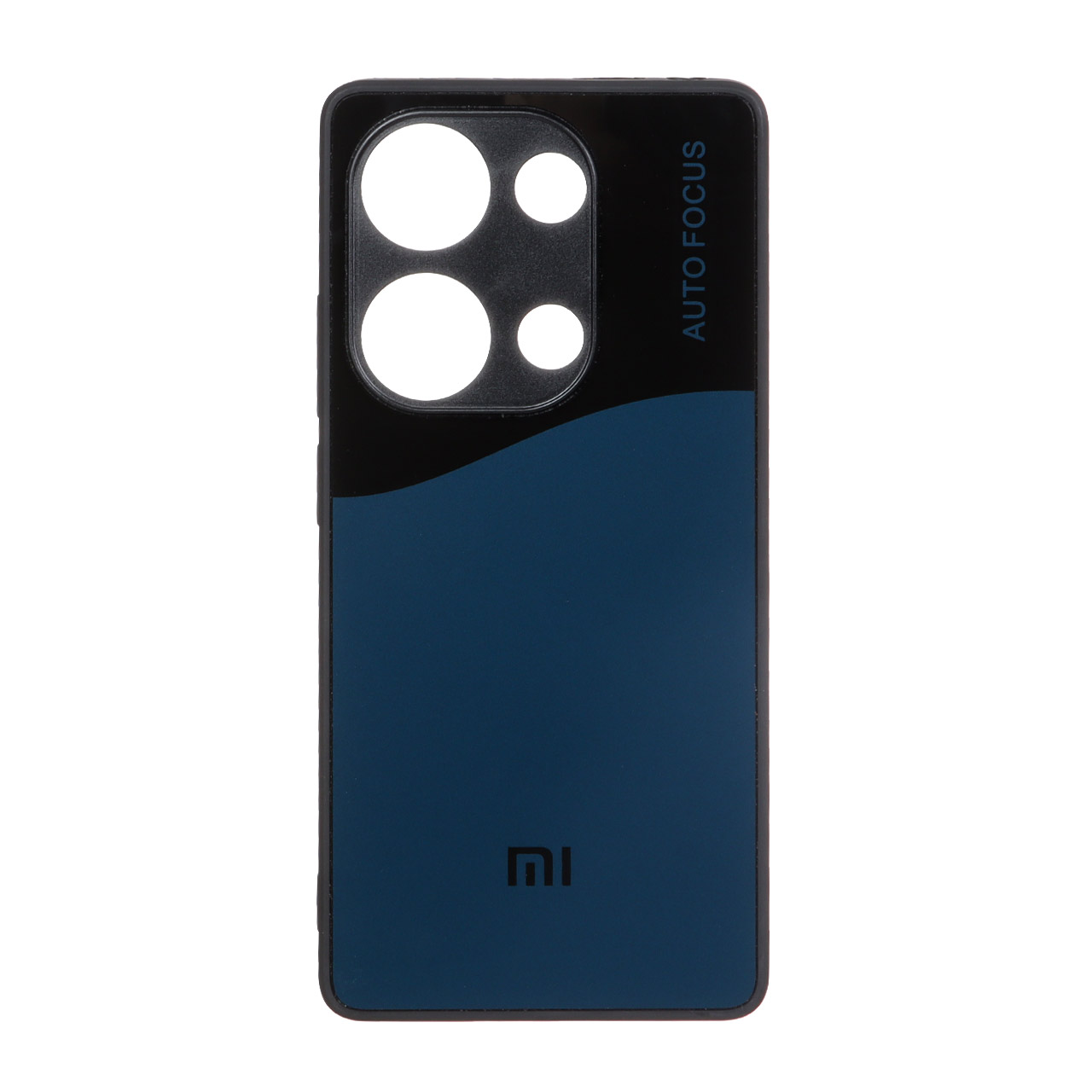 قاب محافظ لنزدار PVD دو رنگ Xiaomi Redmi Note 13 Pro 4G / Poco M6 Pro 4G - آبی اقیانوسی
