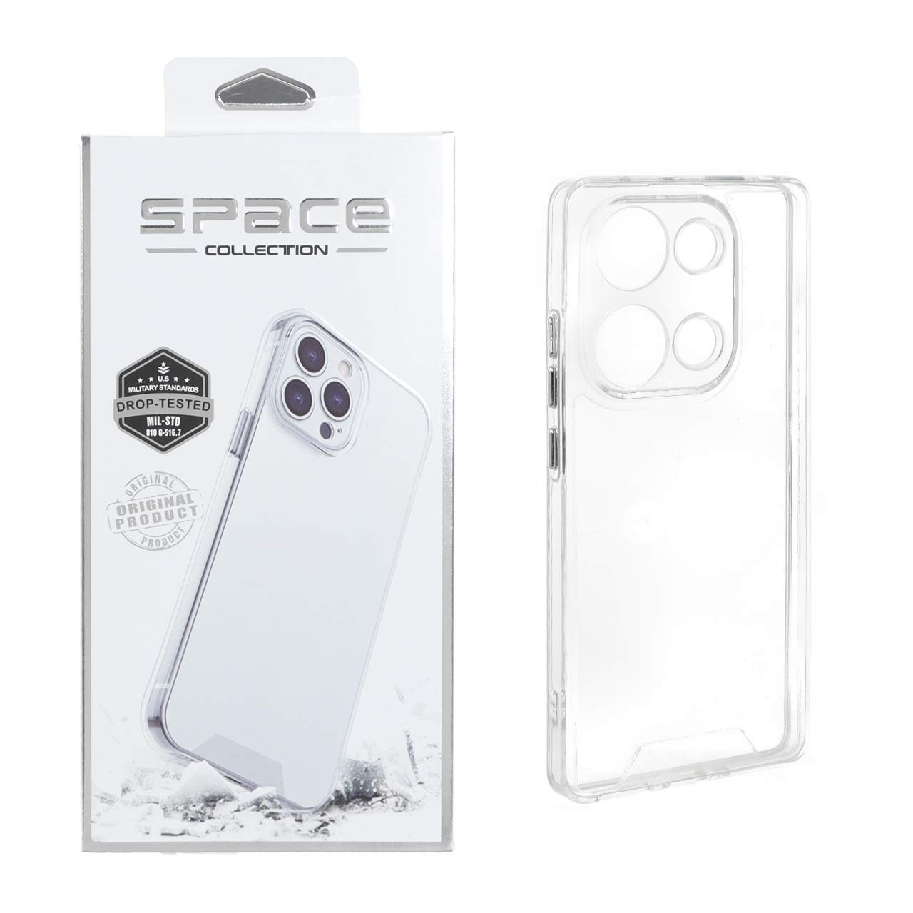 قاب اورجینال Space مدل Xiaomi Redmi Note 13 Pro 4G / Poco M6 Pro 4G