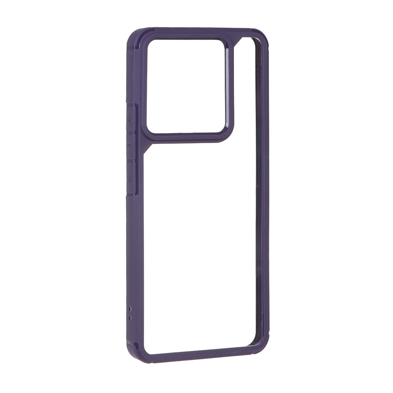 قاب پشت سخت شفاف Xiaomi Redmi Note 13 Pro 5G / Poco X6 5G - بنفش