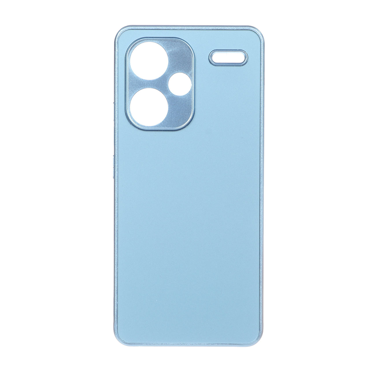 قاب محافظ لنز دار PVD دور براق Xiaomi Redmi Note 13 Pro Plus - آبی