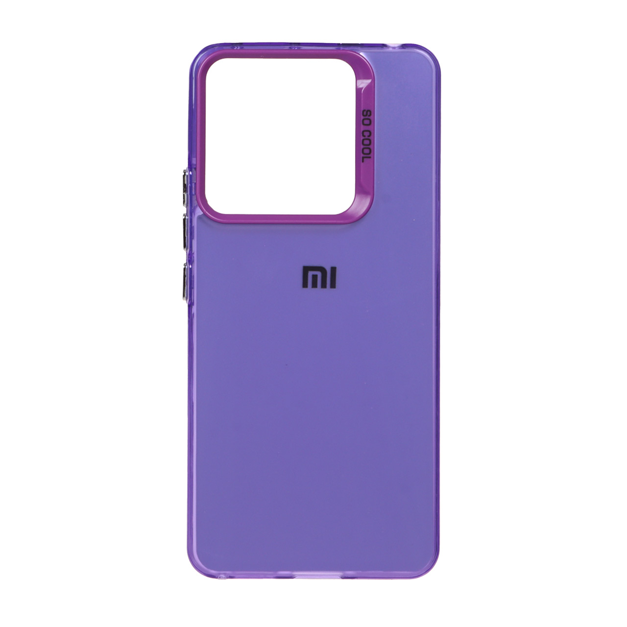 قاب So Cool لوگودار Xiaomi Redmi Note 13 Pro 5G / Poco X6 5G - بنفش