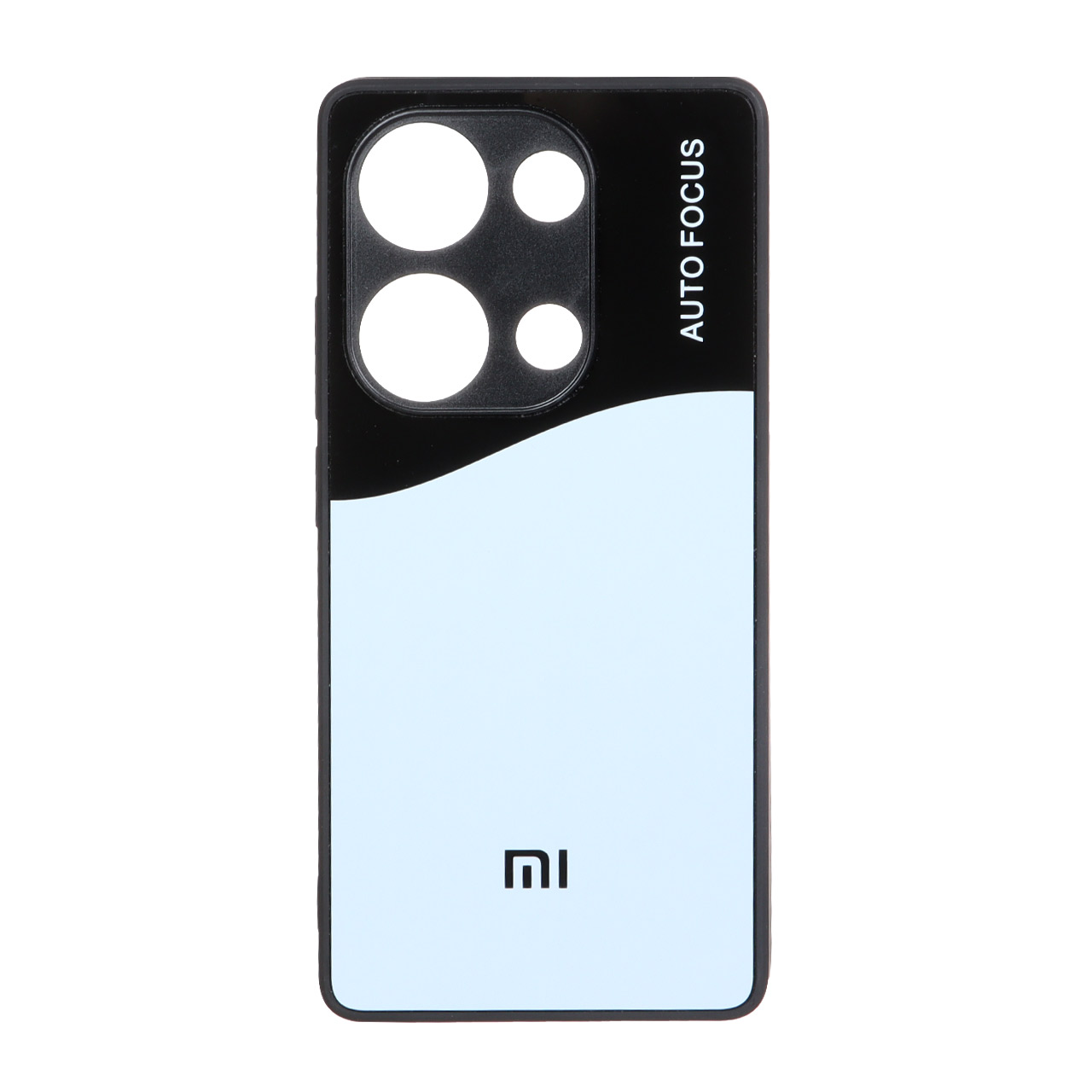 قاب محافظ لنزدار PVD دو رنگ Xiaomi Redmi Note 13 Pro 4G / Poco M6 Pro 4G - سفید