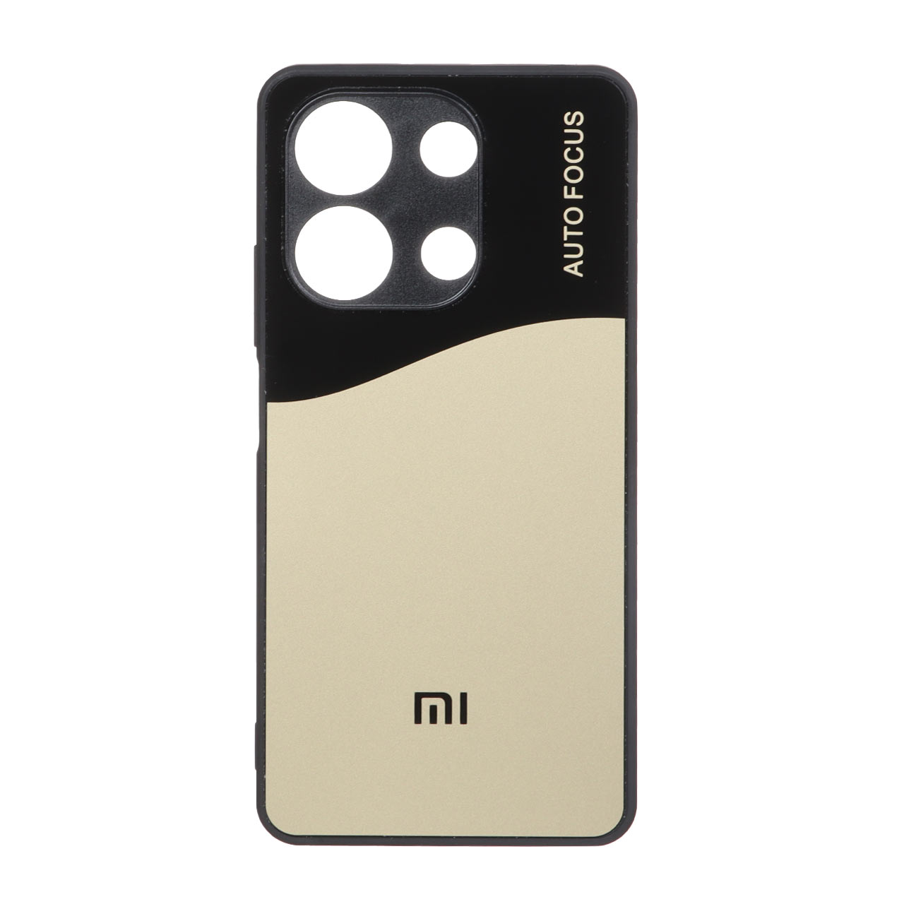 قاب محافظ لنزدار PVD دو رنگ Xiaomi Redmi Note 13 4G - طلایی
