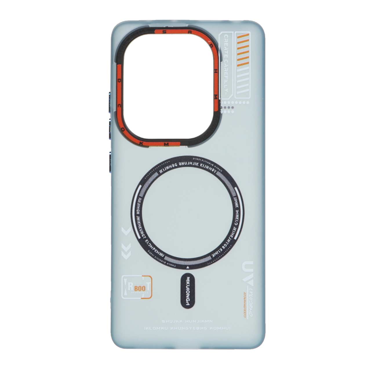 قاب RT طرح مگ سیف Xiaomi Redmi Note 13 Pro 4G / Poco M6 Pro 4G - آبی