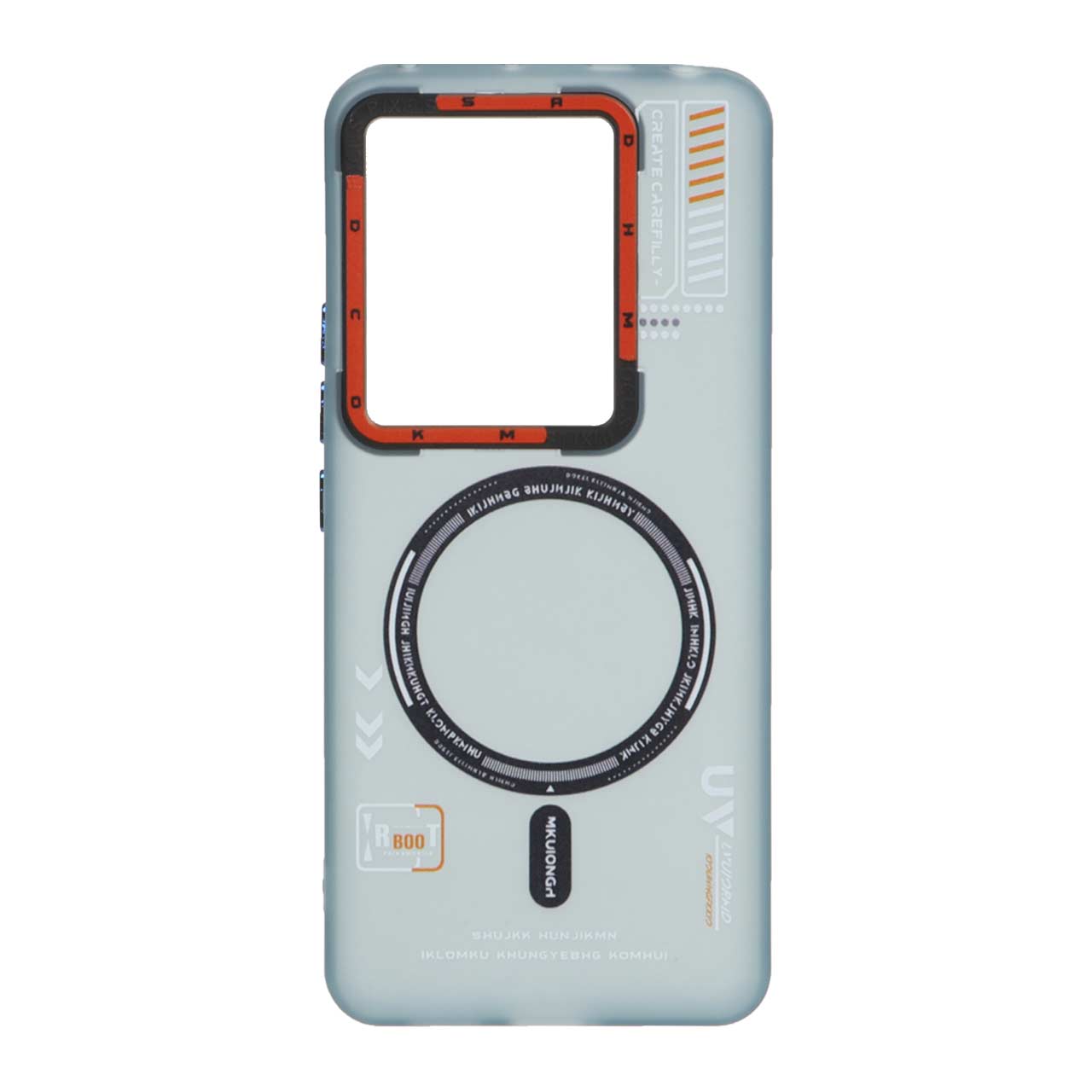 قاب RT طرح مگ سیف Xiaomi Redmi Note 13 Pro 5G / Poco X6 5G - آبی