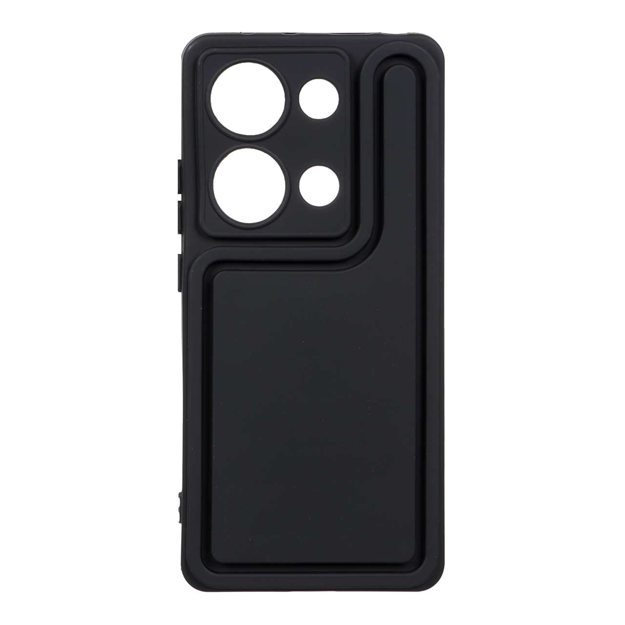 قاب Solid Case منحنی Xiaomi Redmi Note 13 Pro 4G / Poco M6 Pro 4G - مشکی