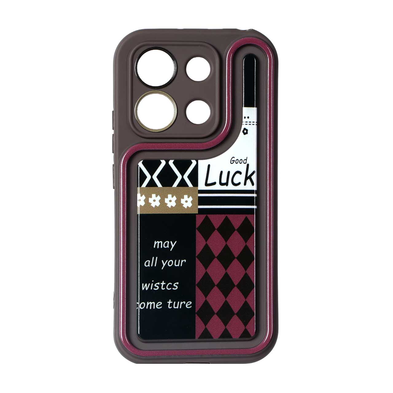 قاب Solid Case منحنی طرح دار Xiaomi Redmi Note 13 4G