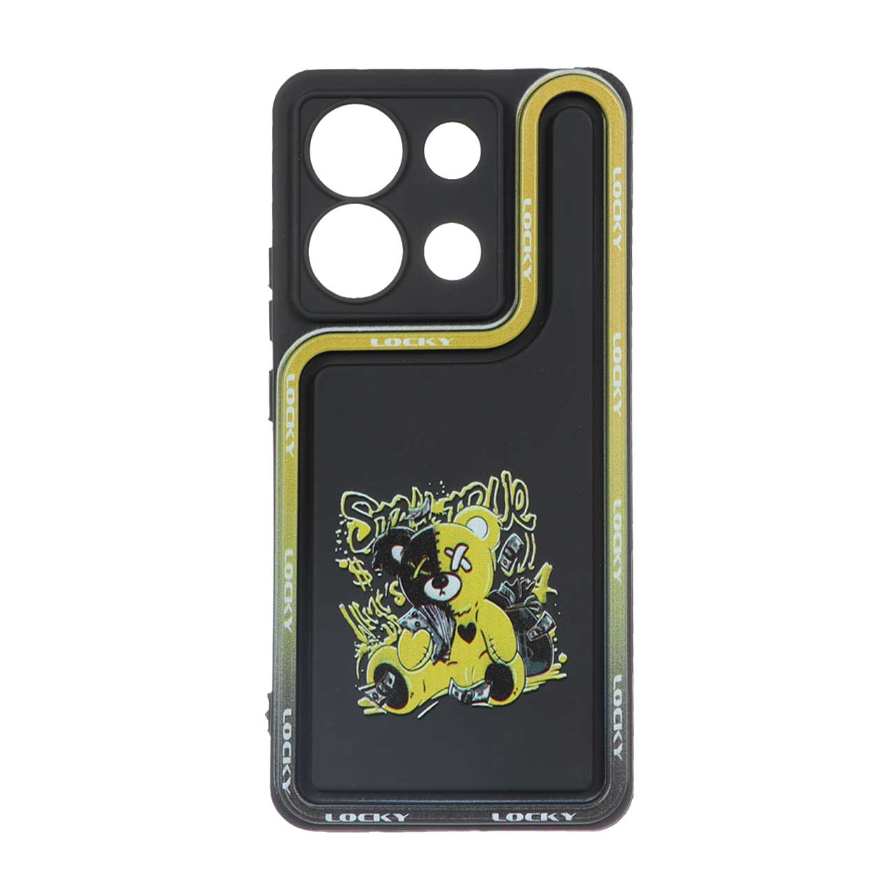 قاب Solid Case منحنی LUCKY طرح دار Xiaomi Redmi Note 13 4G
