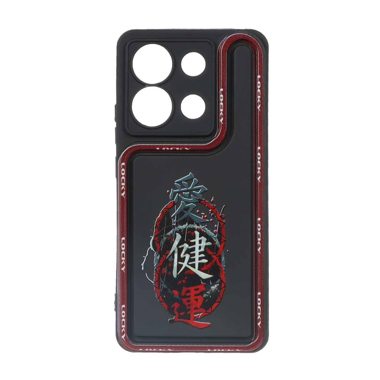 قاب Solid Case منحنی LUCKY طرح دار Xiaomi Redmi Note 13 4G