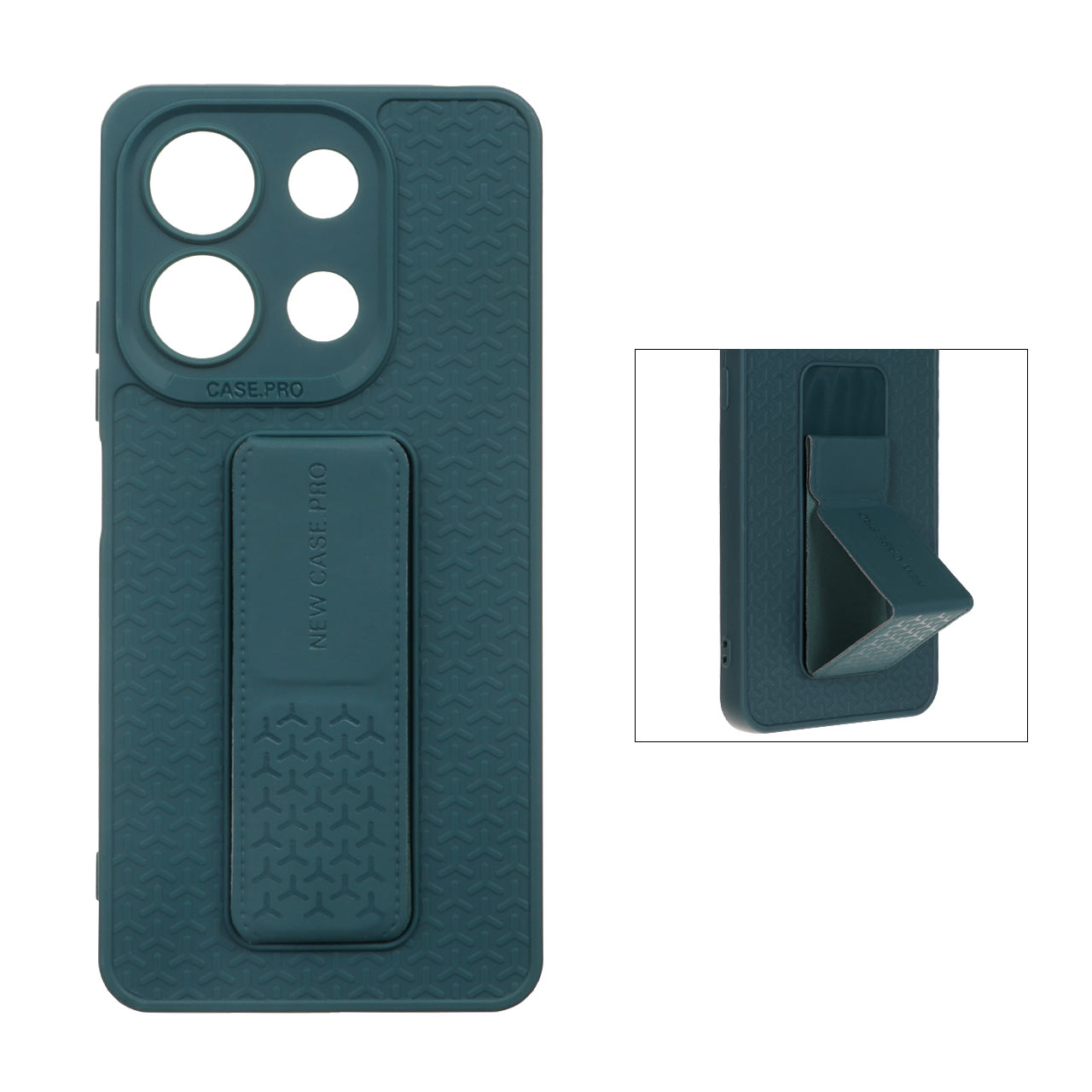 قاب New Case Pro استند مگنتی Xiaomi Redmi Note 13 4G - سبز